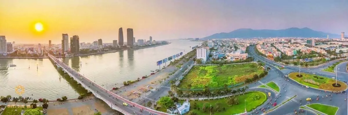 This modern, fully air-conditioned two bedroom apartment for sale is located on the 2nd floor in Azura Building Da Nang