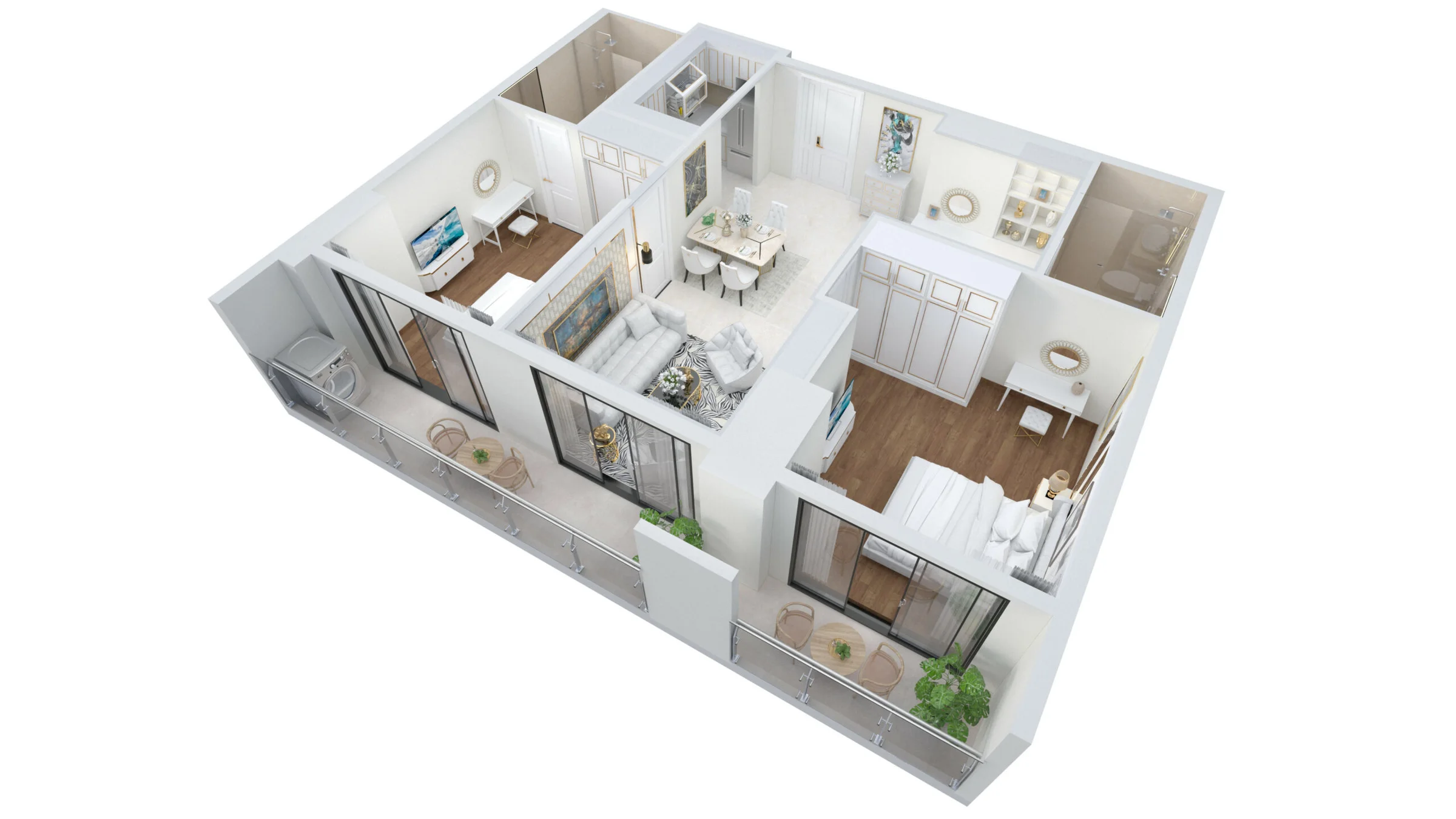 2bdr apartment for Sale in The 6Nature project in Da Nang