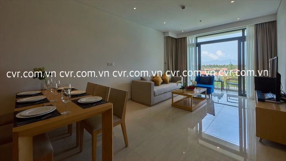 CORNER 2 BED APARTMENT FOR RENT IN THE OCEAN SUITES DANANG