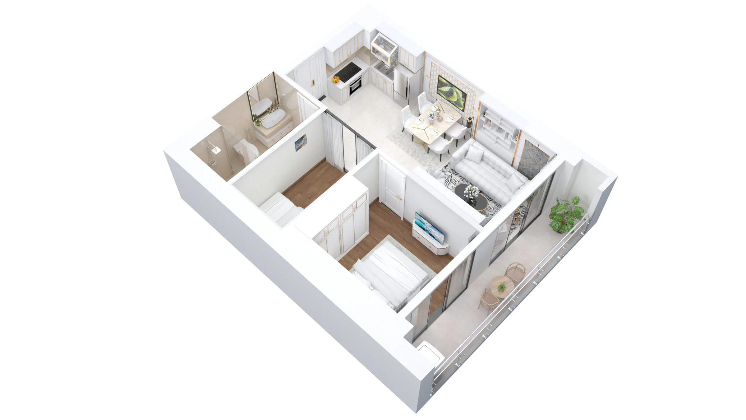 2bdr apartment for Sale in The 6Nature project in Da Nang