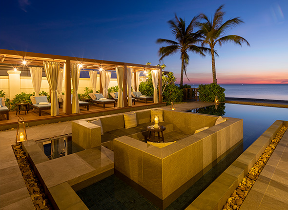 Beachfront 5 Bedroom Villa for Sale in Fusion Beach Resort Danang