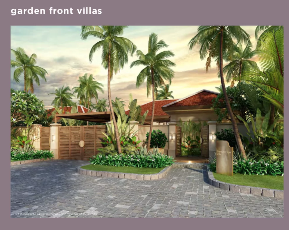 Garden Front Villa 1bdr for Sale in Fusion Da Nang project