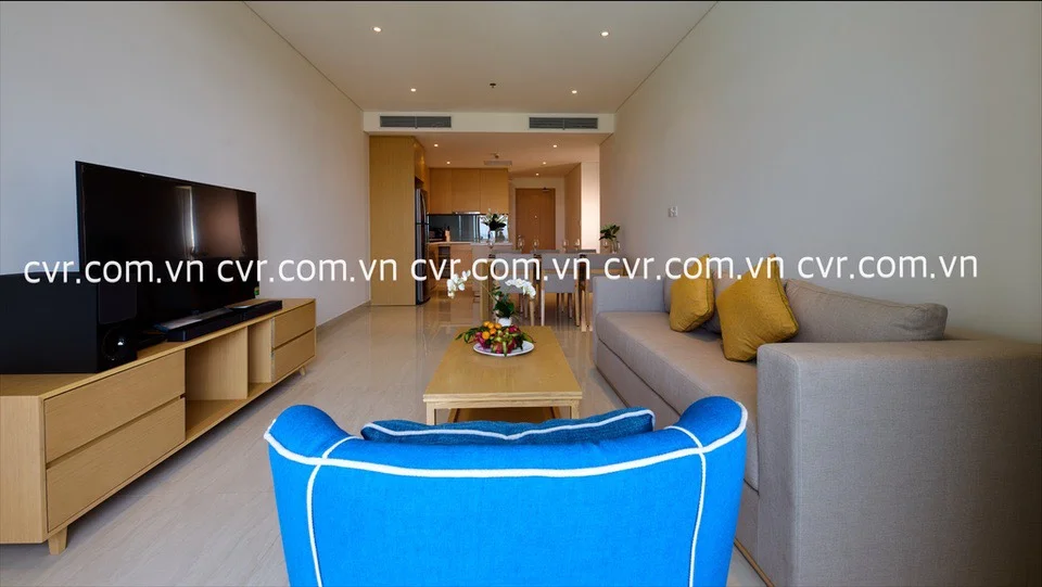 CORNER 2 BED APARTMENT FOR RENT IN THE OCEAN SUITES DANANG