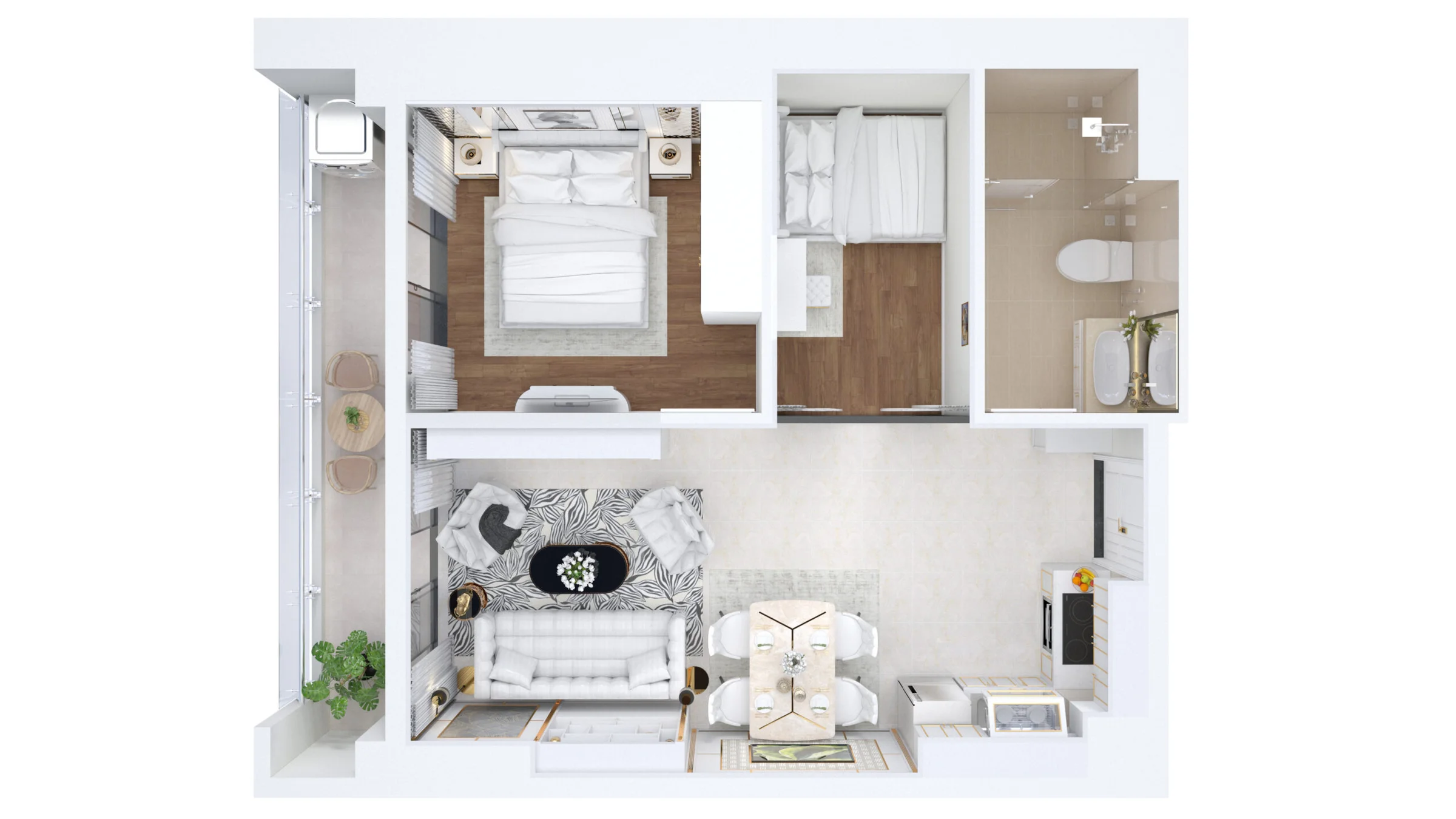 2bdr apartment for Sale in The 6Nature project in Da Nang