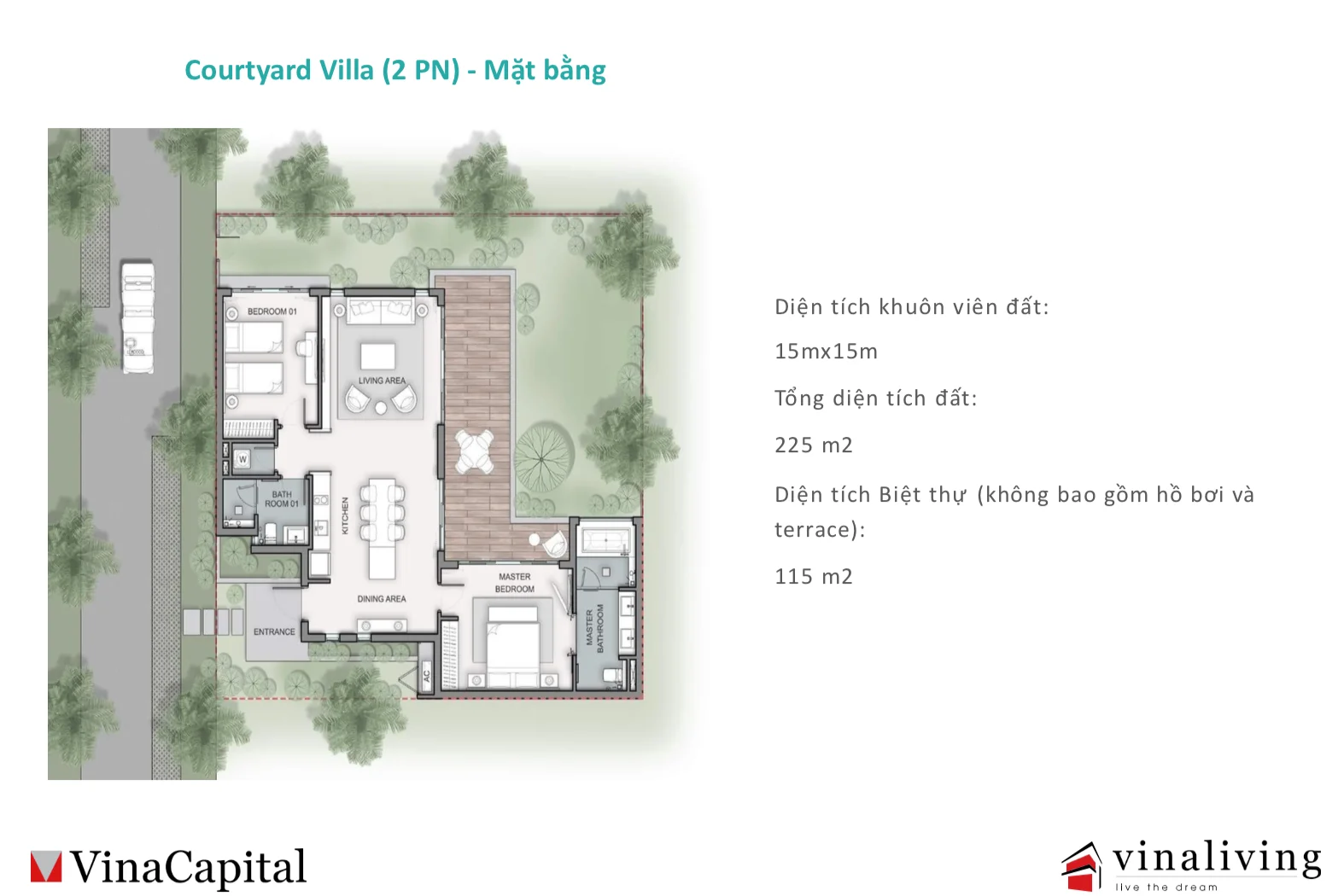 2bdr Courtyard Villa for sale in The Ocean Villas Quy Nhơn