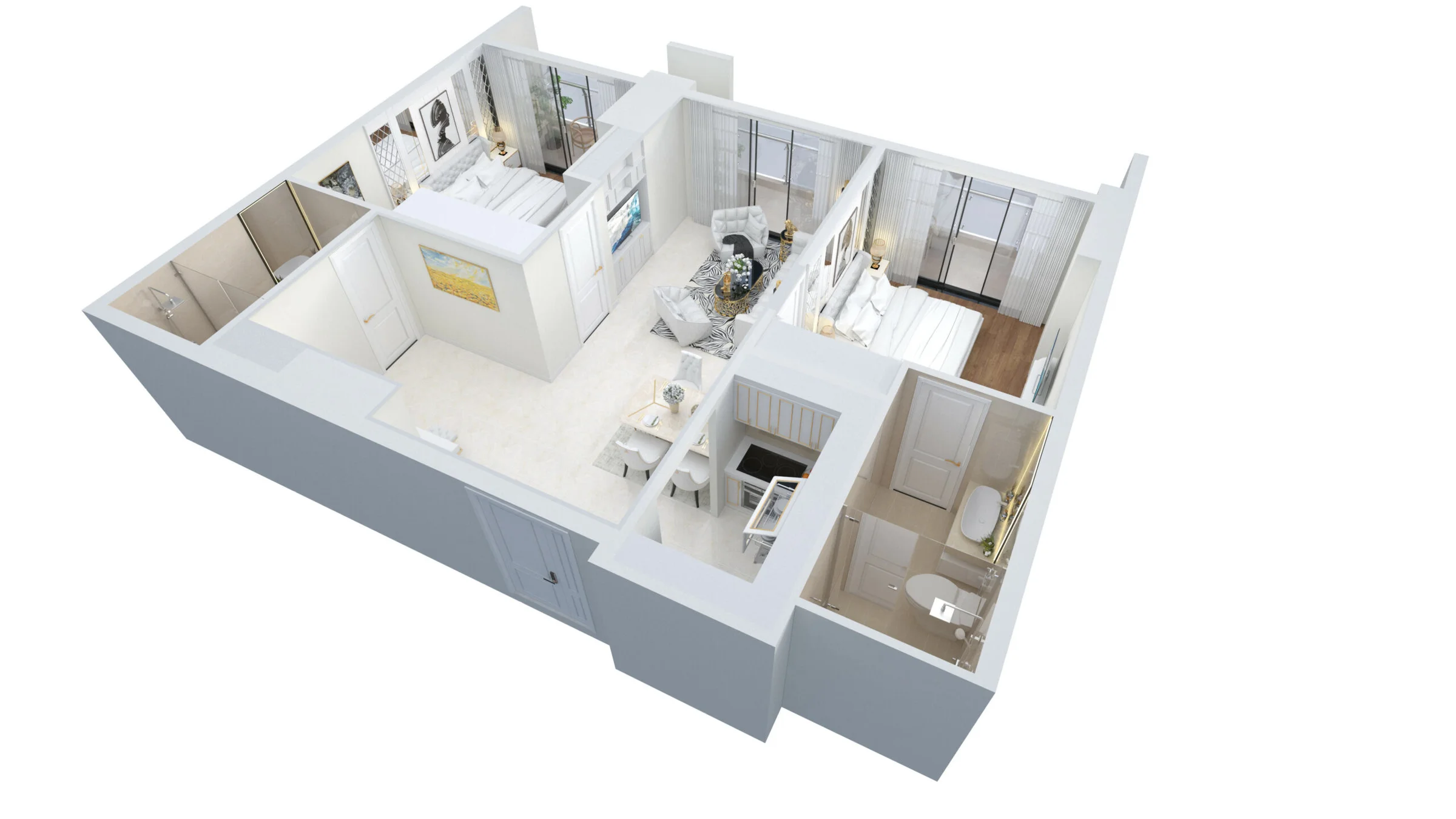 2bdr apartment for Sale in The 6Nature project in Da Nang