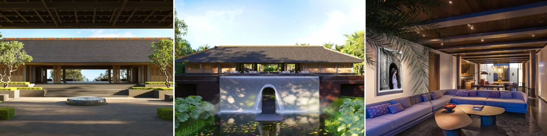 Mandarin Oriental Da Nang Overview Mandarin Oriental Da Nang is a beachfront villa complex comprises 60 one-bedroom and 22 three-bedroom