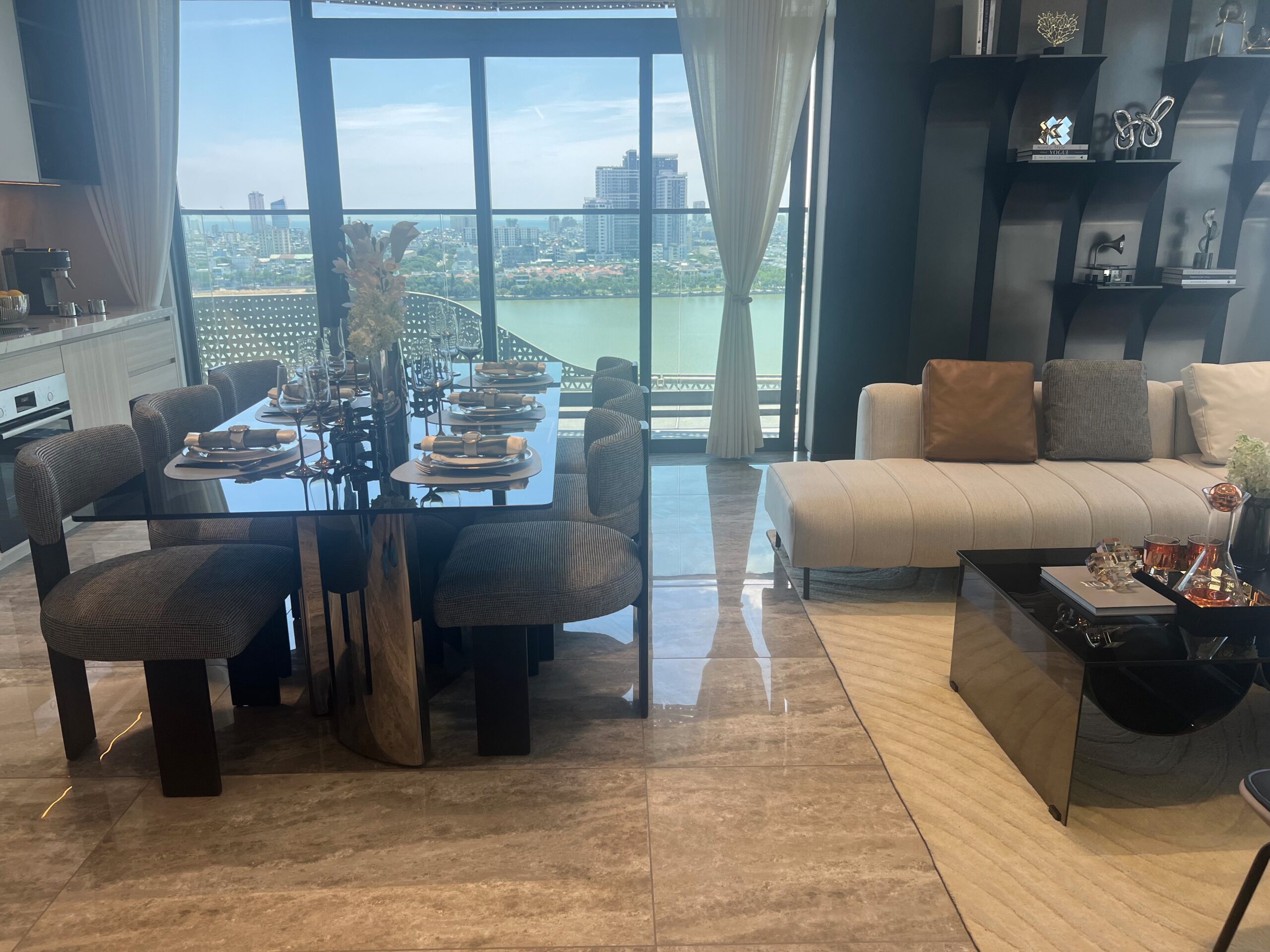 1+2 combined apartment for sale at The Filmore Da Nang