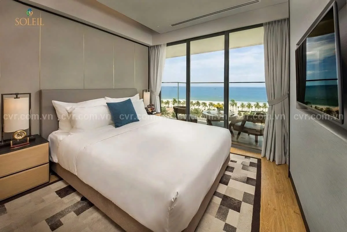 Experience modern beachfront living with this spacious apartments in the prestigious Wyndham Soleil Da Nang