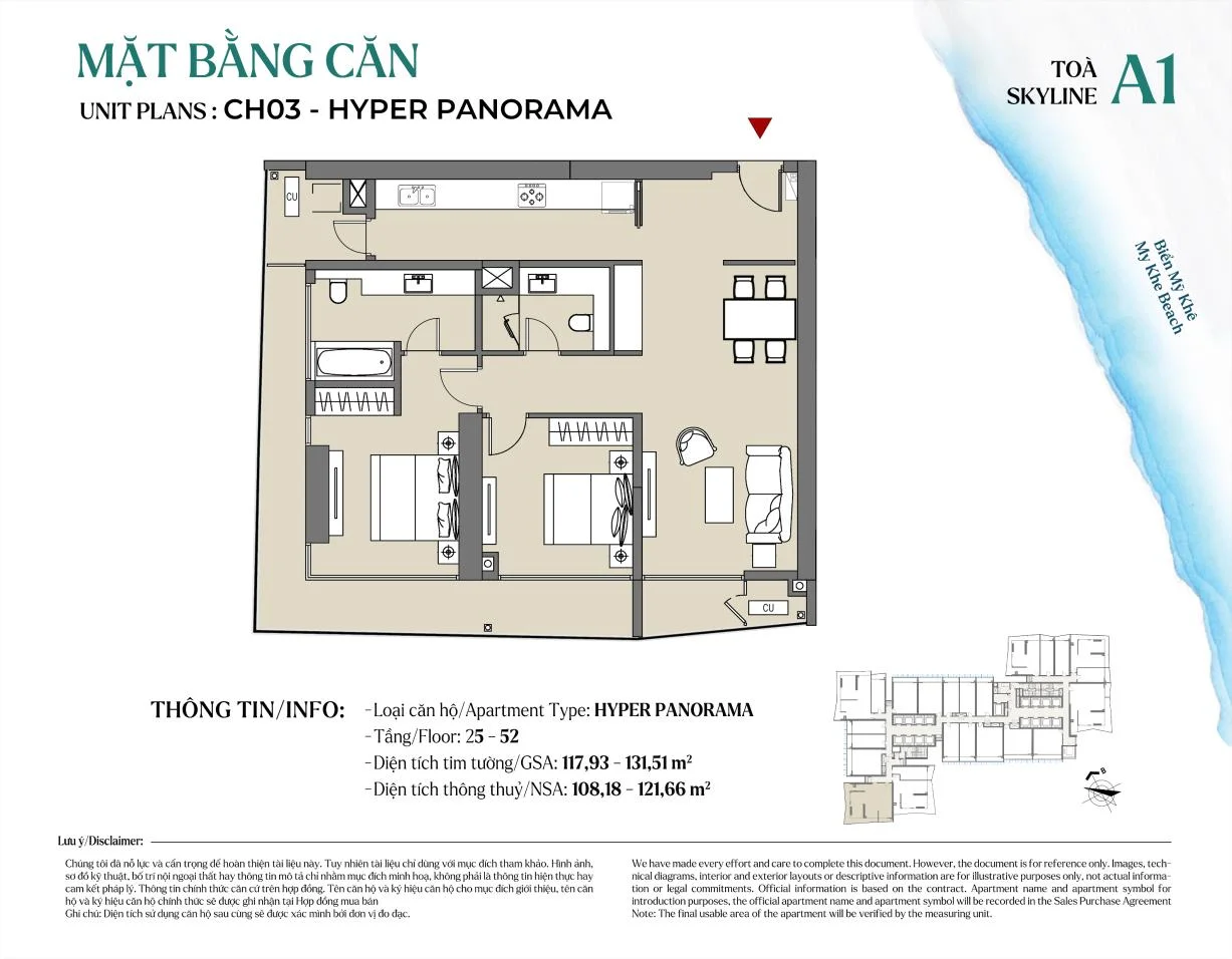 Hyper Panorama Apartment For Sale In Wyndham Soleil Da Nang