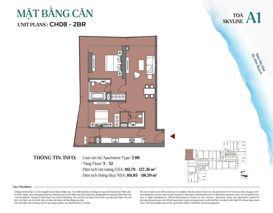 2 Bedroom Apartment For Sale In Wyndham Soleil Da Nang