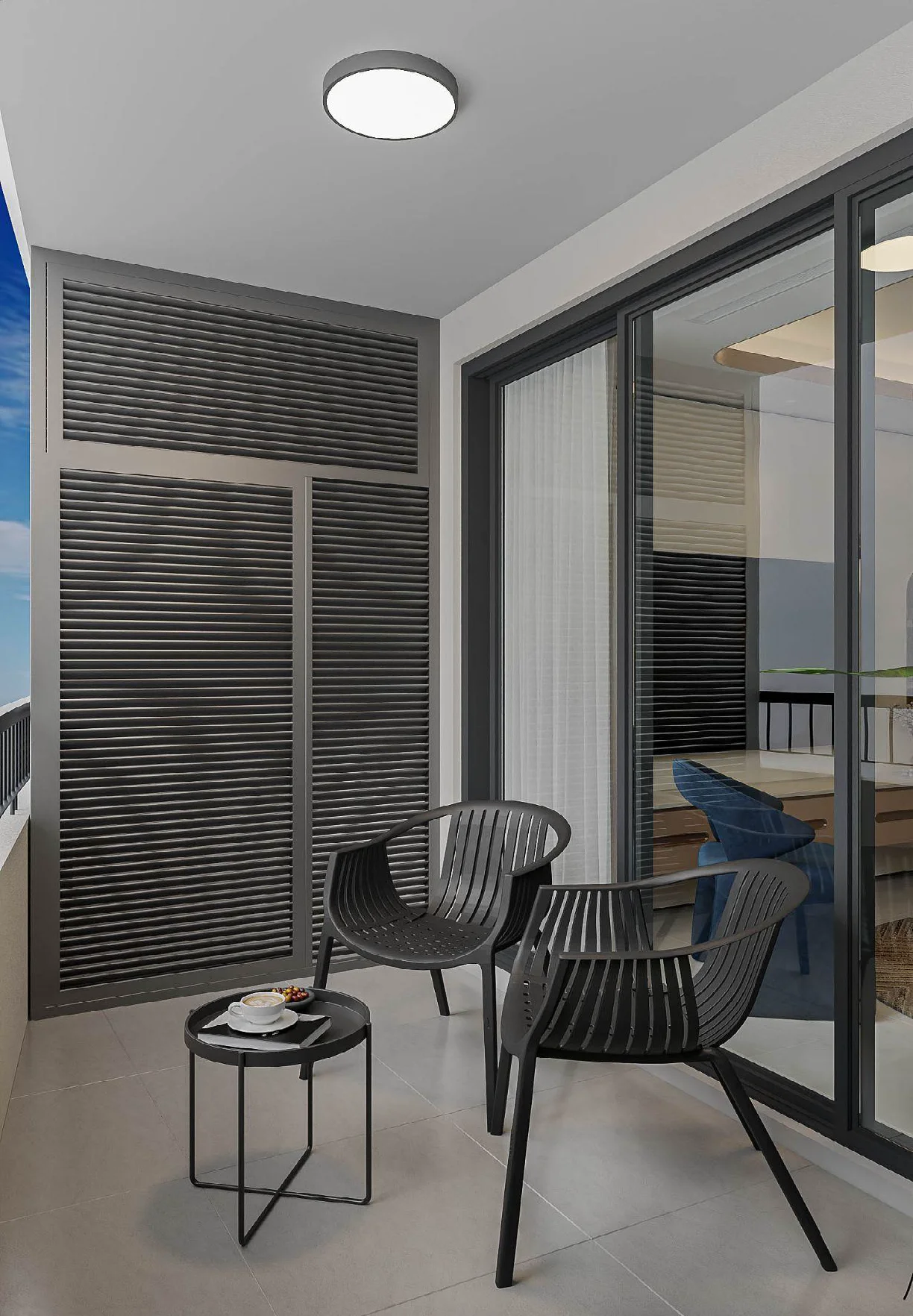 2 Bedroom for Sale at The Meridian project. 2 bedroom type at The Meridian is suitable for a family with size from 70sqm. The apartment has a big living room and an open kitchen. Beside, the apartment is also suitable for rent which bring a stable caashflow for owners