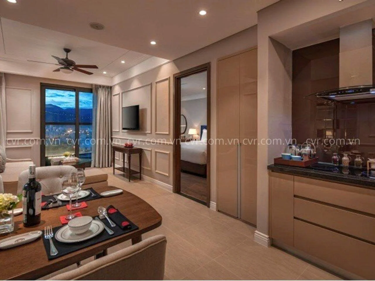 Cho thuê căn hộ 1 phòng ngủ cao cấp tại Altara Suites Đà Nẵng