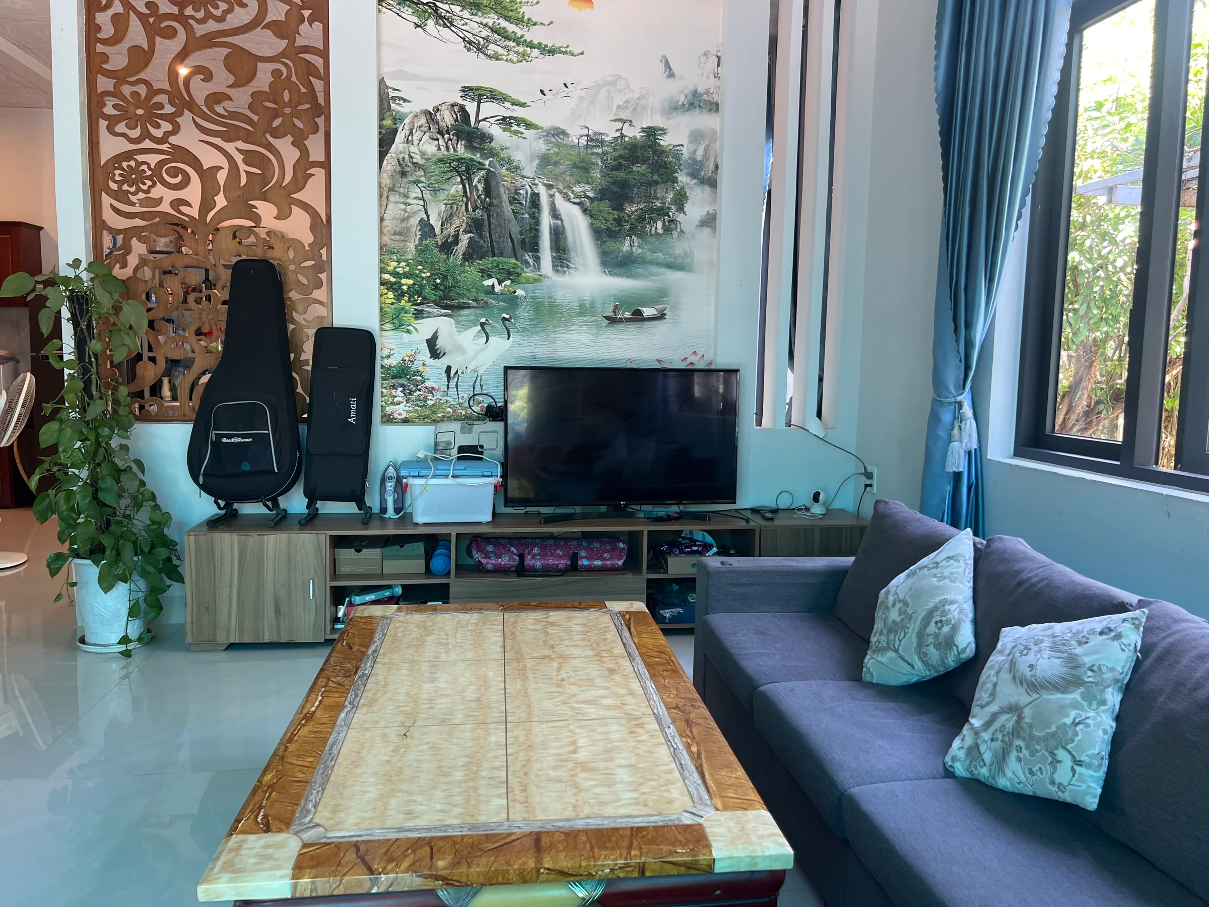 Nhà vườn 2PN đủ nội thất cho thuê, Đặng Thái Thân, Đà Nẵng