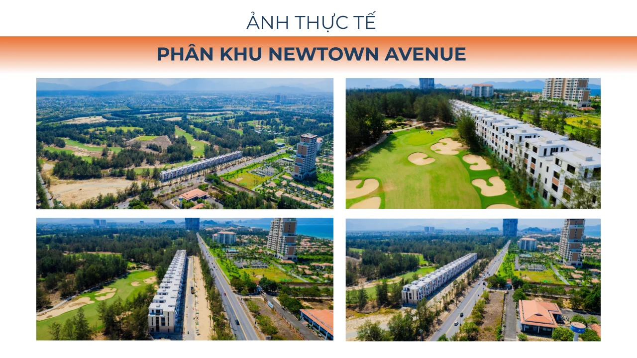 FOR SALE - TOWNHOUSE AT NEWTOWN LEGEND DANANG – LEGACY STREET, 36-HOLE GOLF COURSE VIEW