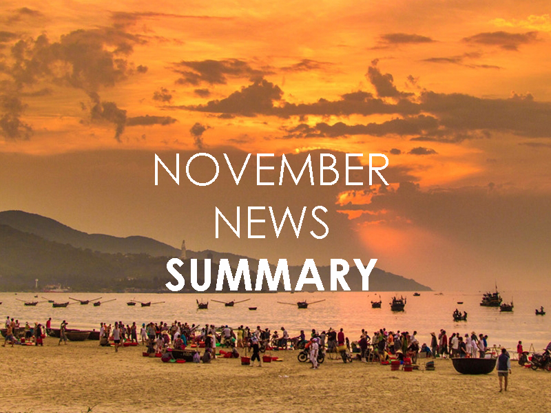 NOVEMBER 2020 NEWS SUMMARY
