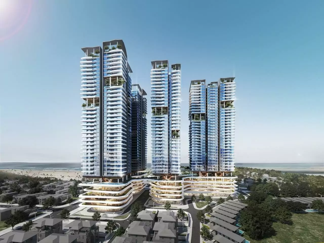 Newtown Diamond Residence: Construction Progress, Utilities, Design