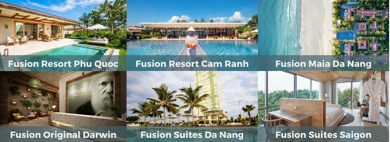 Fusion Collection of projects in Vietnam