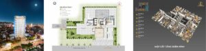 Danang Gold Tower Layout